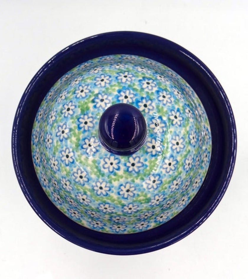 Beautiful, large ceramic food container