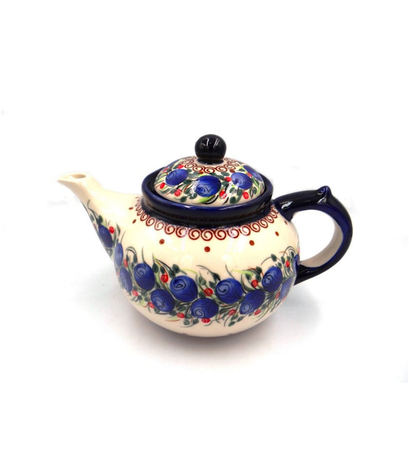 Hand-painted teapot
